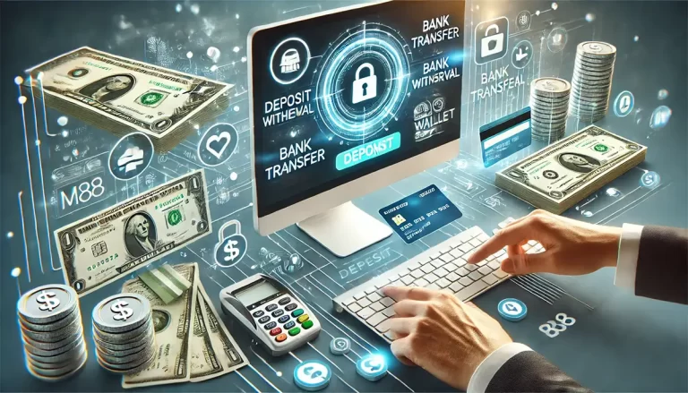 M88, nút tiền, cược bóng onine, chơi cược bóng online, nạp tiền cược bóng tại việt nam