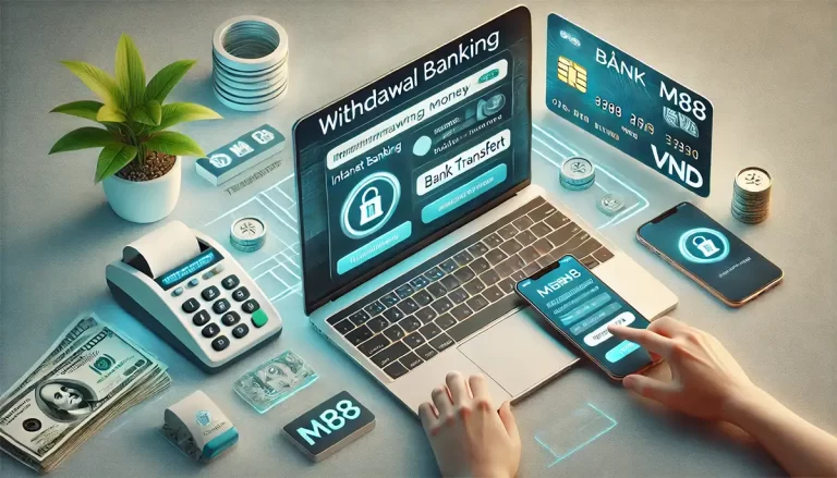 M88, rút tiền, cược bóng onine, chơi cược bóng online, rút tiền cược bóng tại việt nam